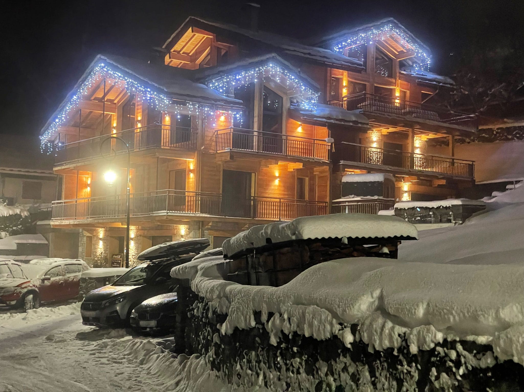 The French Lodge Ski Chalet with Pool Peisey